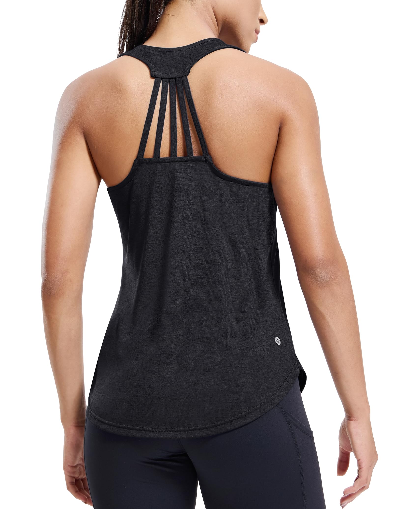 MIER Racerback Women’s Workout Tank Quick Dry Moisture Wicking and Stylish Women Tank Top