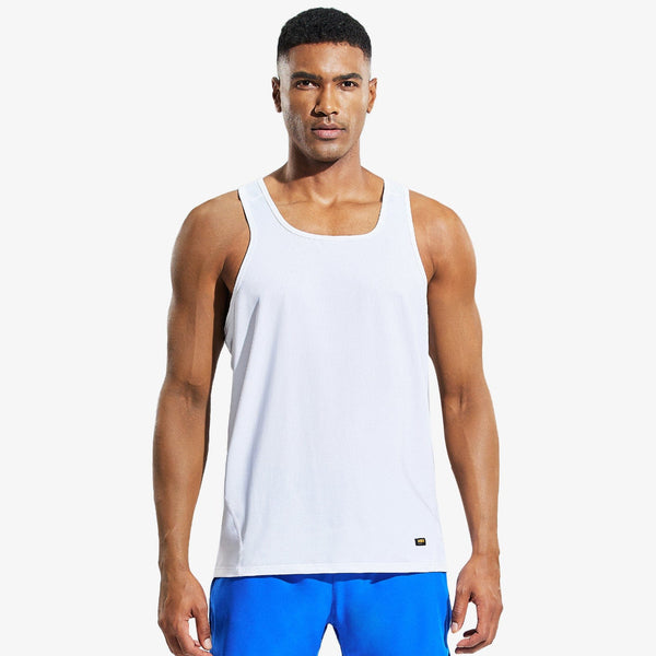 MIER Men's Sleeveless Workout Shirts Quick Dry Athletic Tank