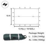 Waterproof Camping Tent Tarp Ultralight Outdoor Shelter Tent Tarp Mier Sports